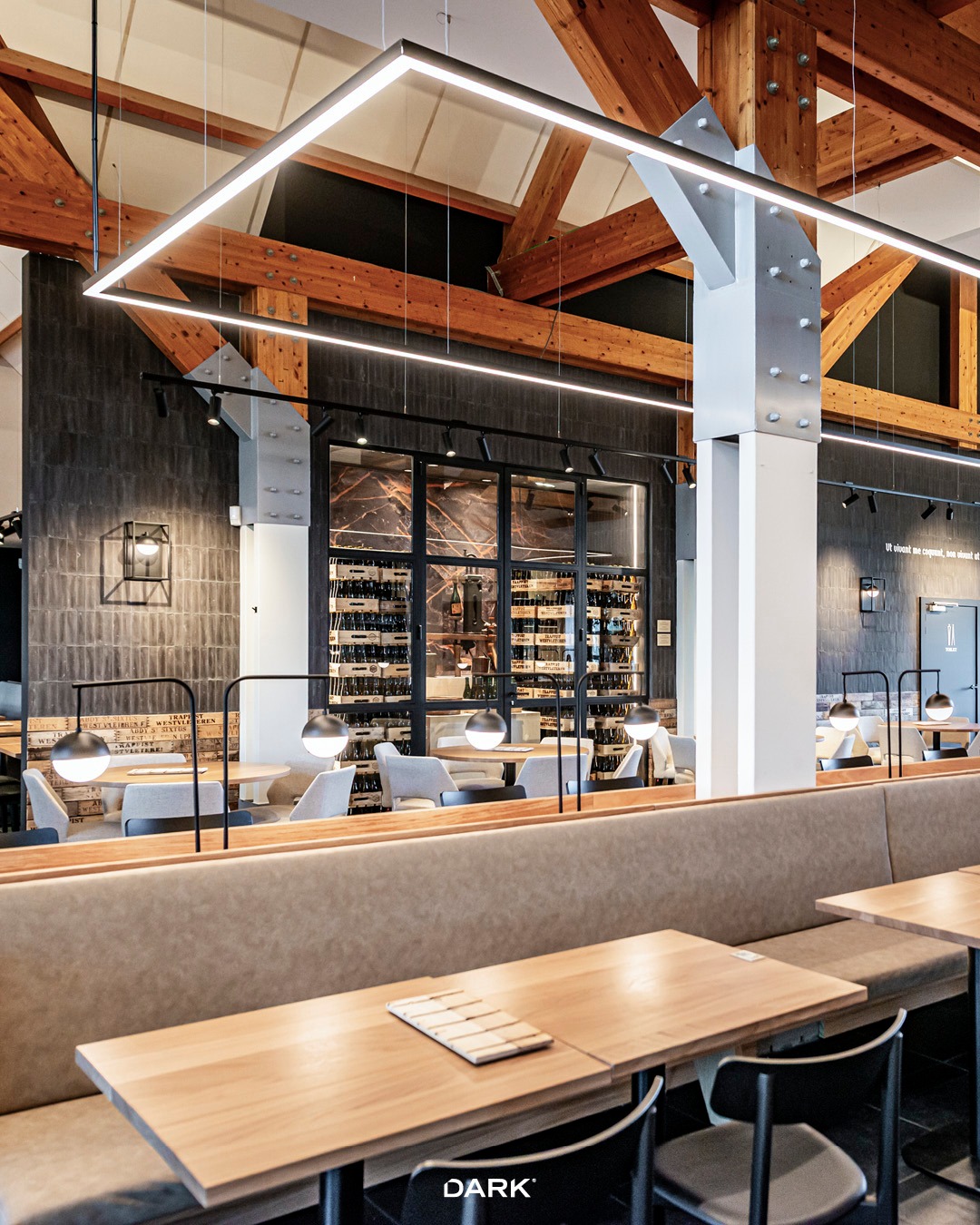 Step inside In de Vrede, the heart of St. Sixtus Abbey’s visitor center in West-Vleteren — home of the world’s most renowned Trappist beers.
This season, we proudly highlight a curated selection of design and craftsmanship:
⚡️ Ninza S
⚡️ Tuki 60 Track
⚡️ Tuki 40 Set 1/50
⚡️ Hihope
⚡️ Custom-made wall fixture
⚡️ Custom-made bench fixture
Here, tradition meets innovation — where timeless Trappist heritage blends with contemporary design.

Design @bossuytshopinteriors 

#darkbe #darklighting #interiordesign #design #designverlichting #ikkoopbelgisch #belgischmerk #belgiandesign #interieurdesign #interiordesign #productdesign #designlighting #lighting #verlichting #wealllovethedark #custommade