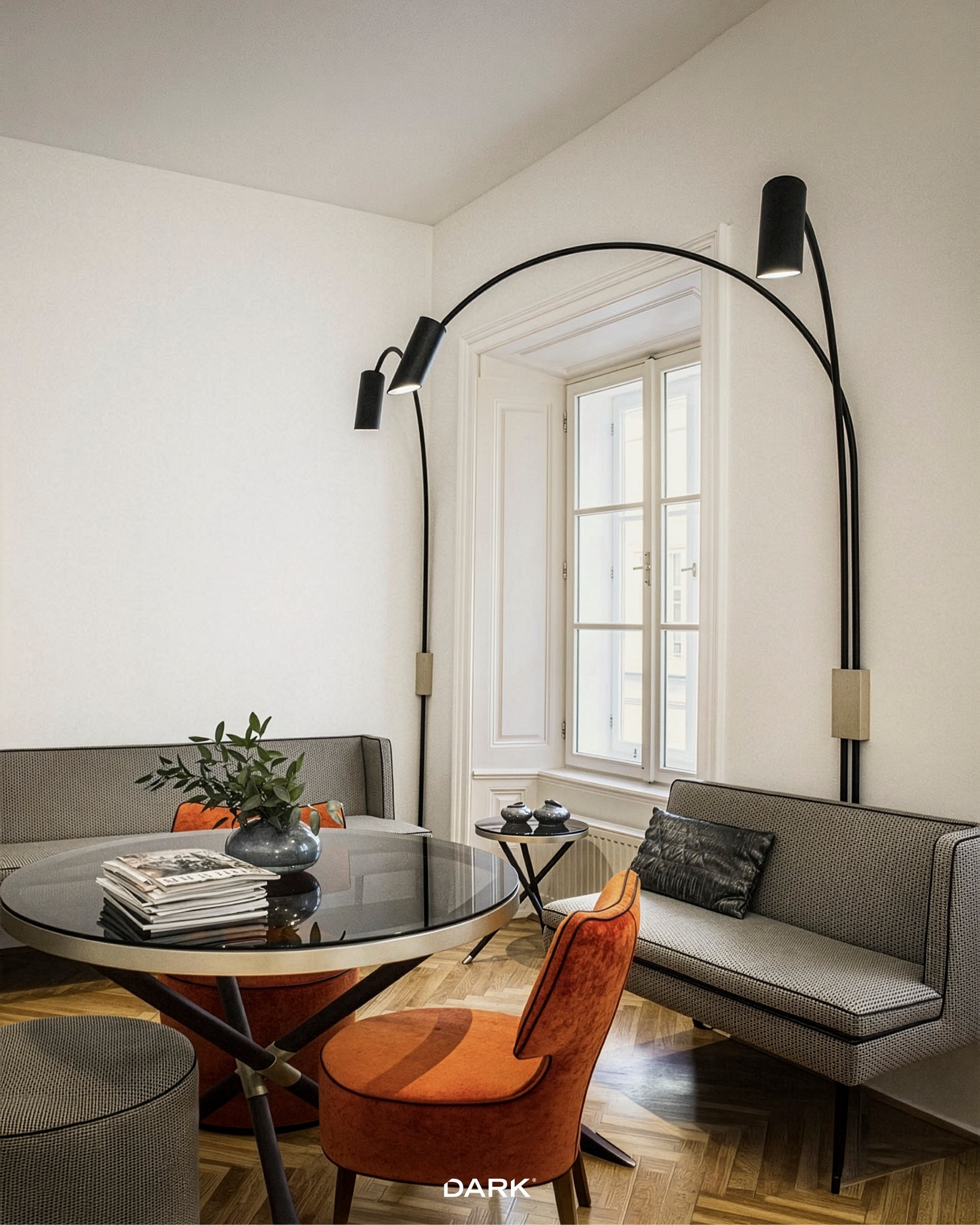 WALLSTER.
A bold interplay of form, function, and atmosphere. With its sculptural wall-mounted arc and refined presence, WALLSTER transforms lighting into an architectural statement.
Designed to frame the room and soften the mood, it brings elegance, character, and a warm glow to any interior.
Lighting, redefined.

#WALLSTER #LightingDesign #InteriorDesign #ArchitecturalLighting #WallLamp #StatementLighting #DesignLovers #LuxuryInteriors #MinimalDesign #ContemporaryInteriors #darkbe #darklighting #interiordesign #design #designverlichting #ikkoopbelgisch #belgischmerk #belgiandesign #interieurdesign #interiordesign #productdesign #designlighting #lighting #verlichting #wealllovethedark