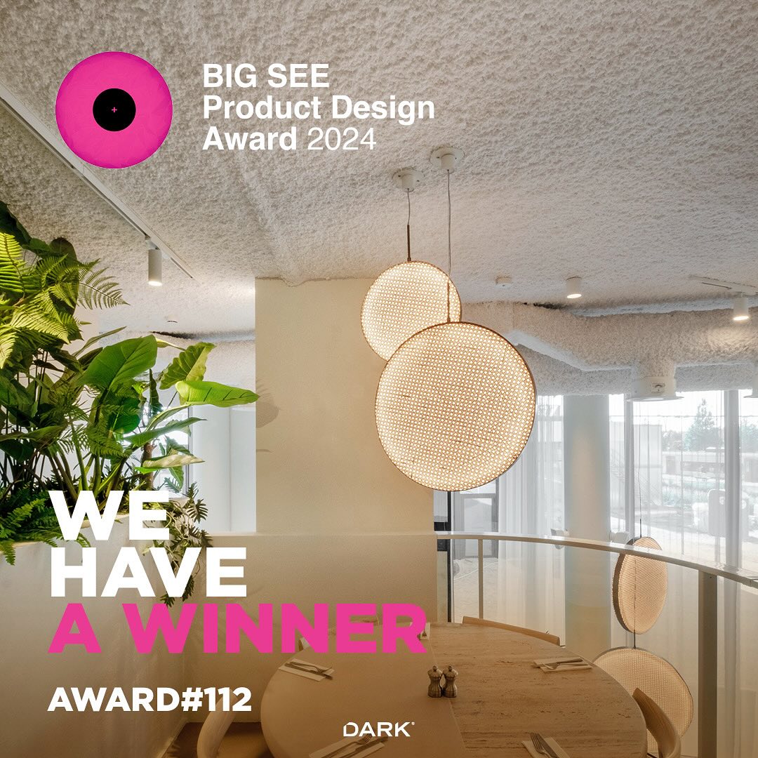 We have a winner!🏆 

Emanuelle by @gregoiremaisondieu for @dark.be wins the Big See Product Design award 2024! 🙌🏼