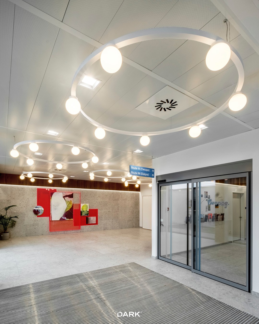 🛠️ Project Highlight | Jan Yperman Hospital – Ypres

DARK is proud to bring light to healing spaces. At Jan Yperman Hospital in Ypres, we’ve created a tailored lighting experience that balances wellness, aesthetics, and performance.

- In the public hallways, our BALLZZZ ONE.
- In the therapy rooms, the combination of APOLLO and SOYUZ.

#darkbe #darklighting #interiordesign #design #designverlichting #ikkoopbelgisch #belgischmerk #belgiandesign #interieurdesign #interiordesign #productdesign #designlighting #lighting #verlichting #wealllovethedark