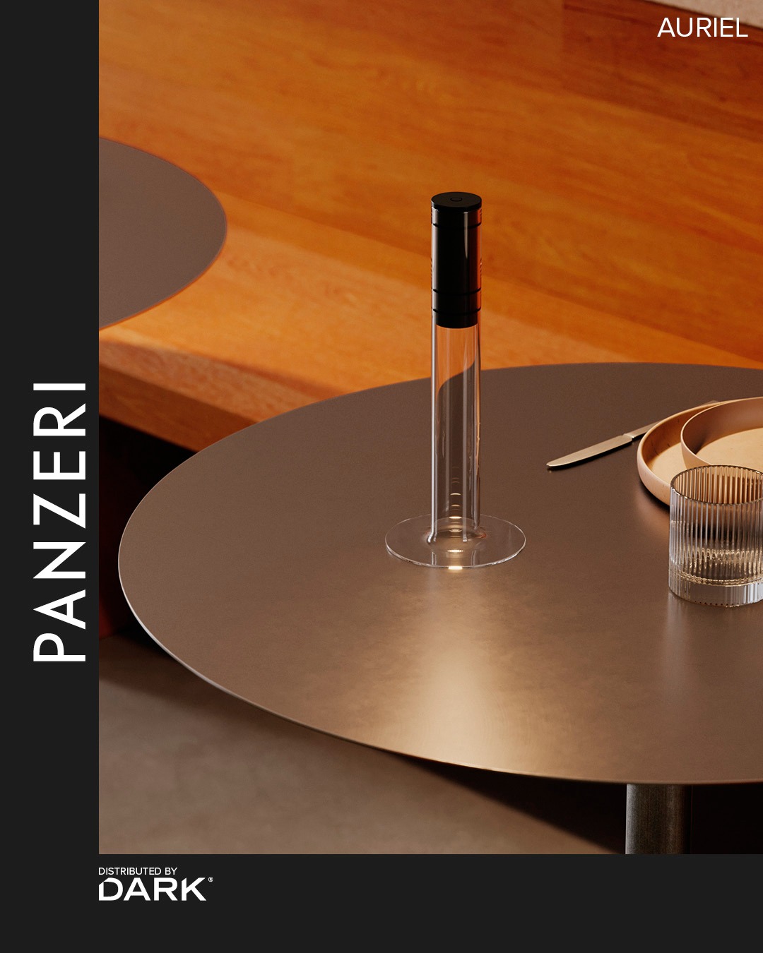 Less object. More atmosphere.

Meet Auriel by PANZERI — a contemporary interpretation of the candle, reduced to its purest expression.

Slender aluminium meets delicate glass. Light becomes soft, diffused and almost weightless, whether Auriel stands alone or creates a luminous composition in a cluster.

A quiet presence. A warm glow. Pure atmosphere.

Discover Auriel by PANZERI distributed DARK.

#PANZERI #Auriel #DARK #LightingDesign #InteriorDesign #ArchitecturalLighting #DesignLighting